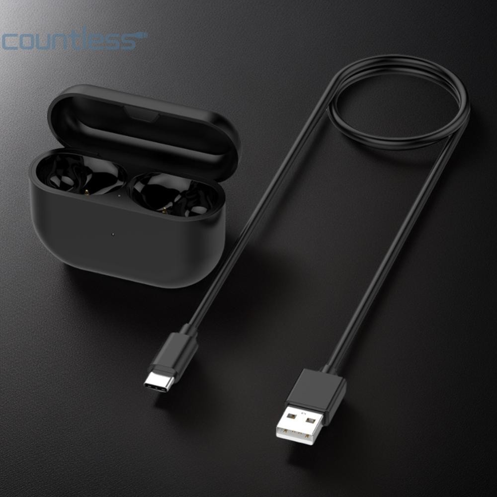 590mah หูฟังไร้สายชาร์จกรณี Type-C หูฟังกล่องชาร์จเปลี่ยนสําหรับ Jabra Elite 10 อุปกรณ์เสริม [counterless.th]
