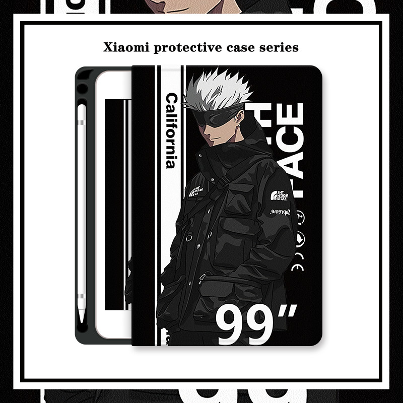 สําหรับxiaomiแท็บเล็ตpad 5 6 S Pro 12.4 2024 2022 กรณีปากกากันกระแทกหนังMiPad Redmi Pad SE 11 10.6 Pro 12.1 นิ้วสําหรับOPPO Pad Air 2 11.4 10.36 11.6 นิ้ว