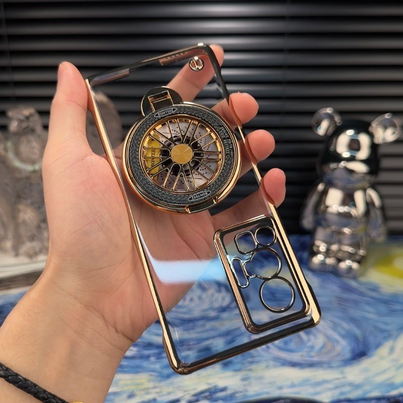 สําหรับ Vivo V40 V30 V29 V27 V25 Pro V20 V23 X100 X90 X80 X70 X60 X50 ปลอกแม่เหล็กคุณภาพสูง Ultra Thin Electroplated PC กันกระแทก Hard Case