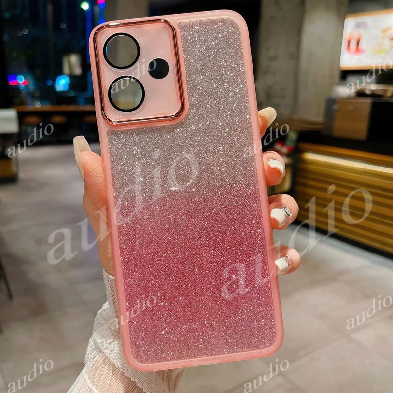 Realme 14t 5G Bling GlitterสําหรับRealme 14t 14 Realme14T Realme14 T 5G Blingปลอกกันกระแทกใสเต็มกล้อ