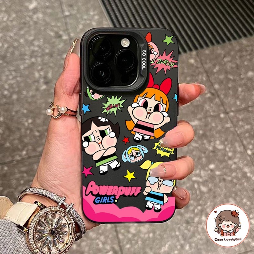 🔥ส่งจากไทย🔥 การ์ตูนน้อยตํารวจน่ารัก เคส IPhone 16 11 15 14 13 Pro Max XR พสัส13 12 Pro 7 8Plus SE X Xs Max Hard Case