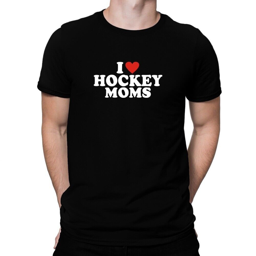 เสื้อยืด I Love Hockey Moms