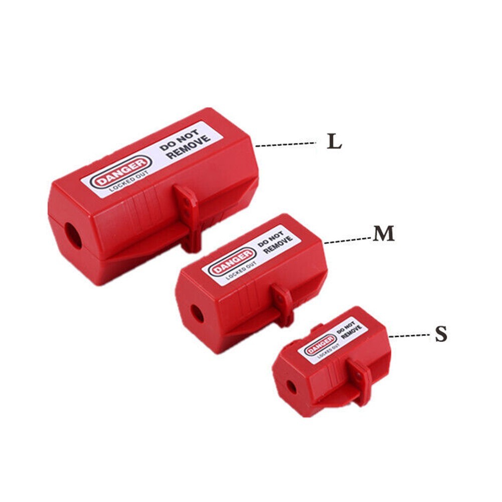【Bestshe】Plug Lock Box Household Plug Industrial Plug Lock Lockout Box Plastic ABS 1 Pc - รูปที่ 2