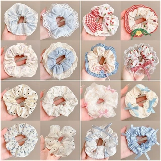 Big Scrunchie แฟชั่นเกาหลีบุคลิกภาพที่สวยงามอเนกประสงค์ขนาดใหญ่ผม Tie ขนาดใหญ่ลําไส้แหวนผมอุปกรณ์เสริมผม
