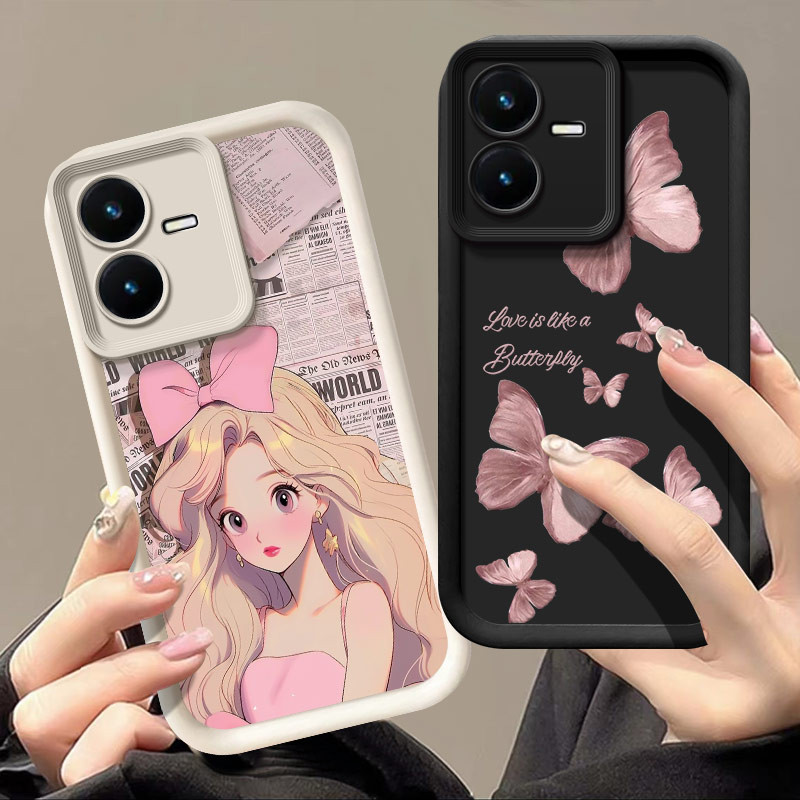 เคส Vivo Y22, สไตล์เยาวชนใหม่กรณีโทรศัพท์นุ่ม KLQ1TY1