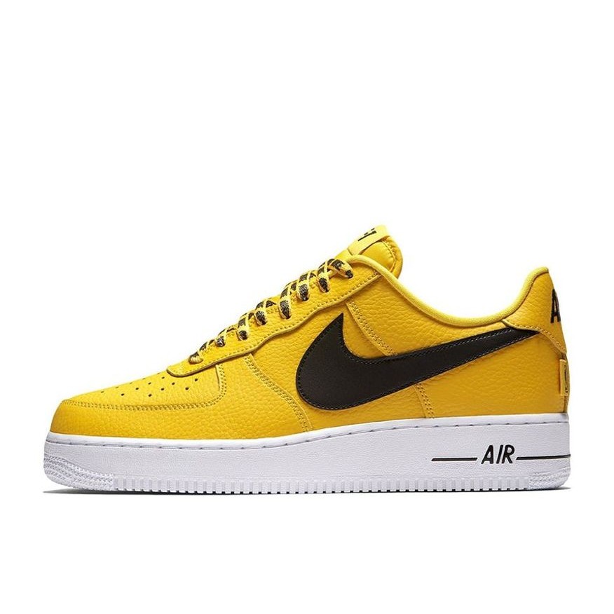 Nike Air Force 1 Low "NBA Amarillo" Sneakers 823511-701 Unused 823511-701