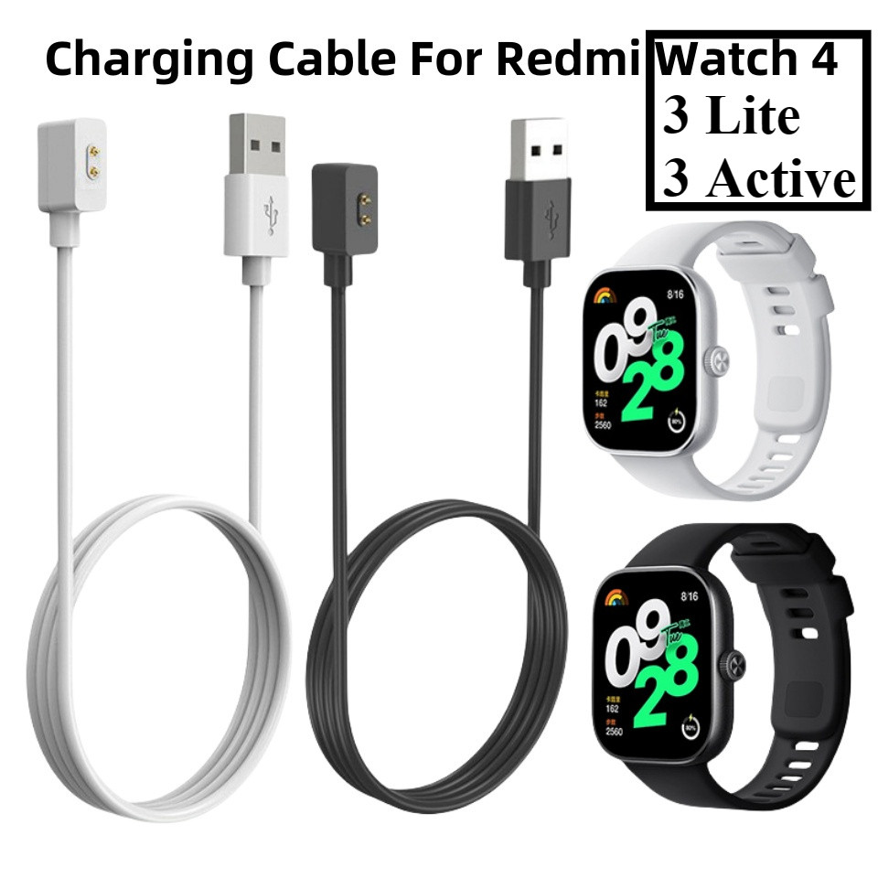สายชาร์จสําหรับ Redmi Watch 5 4 Watch3 Active Watch5 Watch4 Watch3Lite Dock Data Line สายไฟ Fast Charger Power USB Adapter อุปกรณ์เสริม