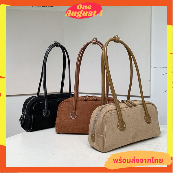 พร้อมส่งจากไทยกระเป๋าหนังกลับ ทรงเหลี่ยมสะพายข้างงานสวยมาก S060