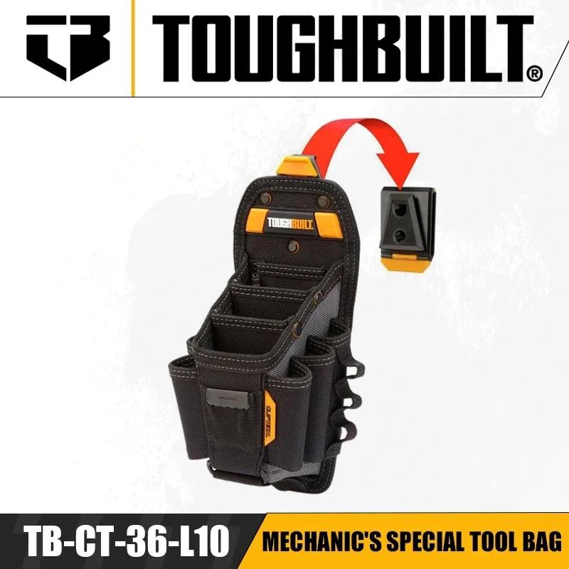 Toughbuilt TB-CT-36-L10 กระเป๋าเครื่องมือช่างพิเศษคีมหลายกระเป๋าไขควงชุดเครื่องมือกระเป๋าแขวนด่วน
