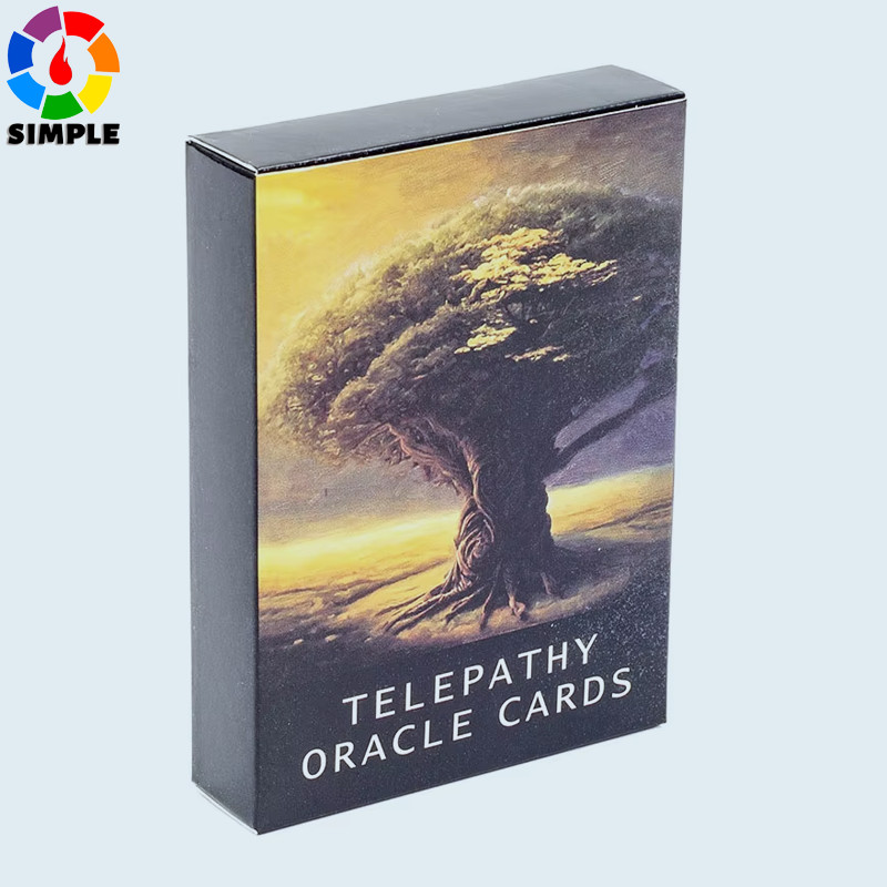 56Pcs Telepathy Oracle Cards Board Game Tarot Deck