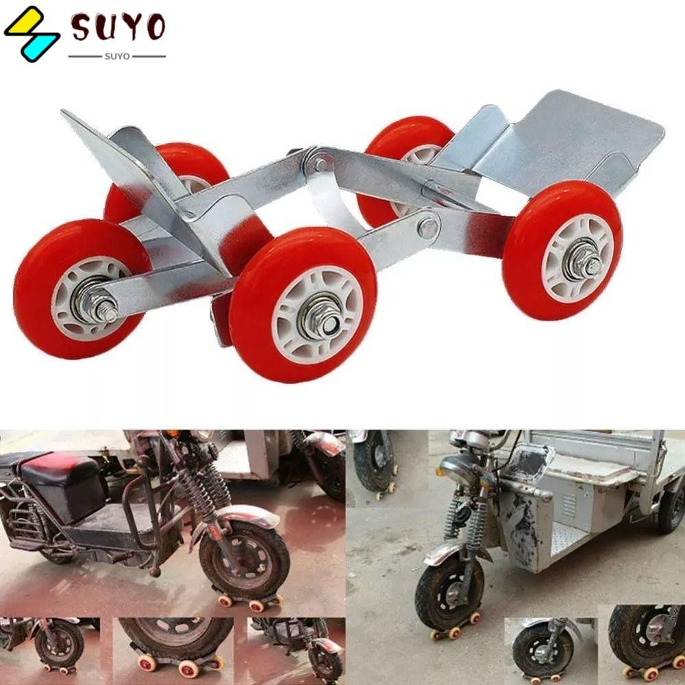 Suyo บูสเตอร์ล้อ,ทนต่อการสึกหรอความจุขนาดใหญ่รับน้ําหนักแบนยางบูสเตอร์,เหล็กหนักมืออาชีพยางฉุกเฉินสําหรับจักรยานไฟฟ้ารถจักรยานยนต์รถสามล้อ