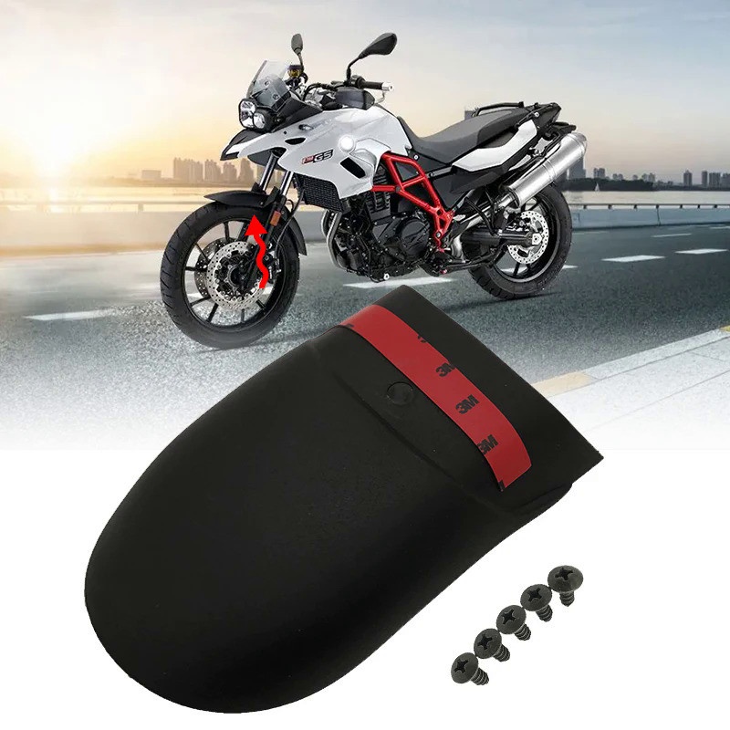 gS สำหรับ BMW F700gS F650gS F 700 gS F 650 gS F 700 gS รถจักรยานยนต์สีดำด้านหน้า Fender Protector Ex