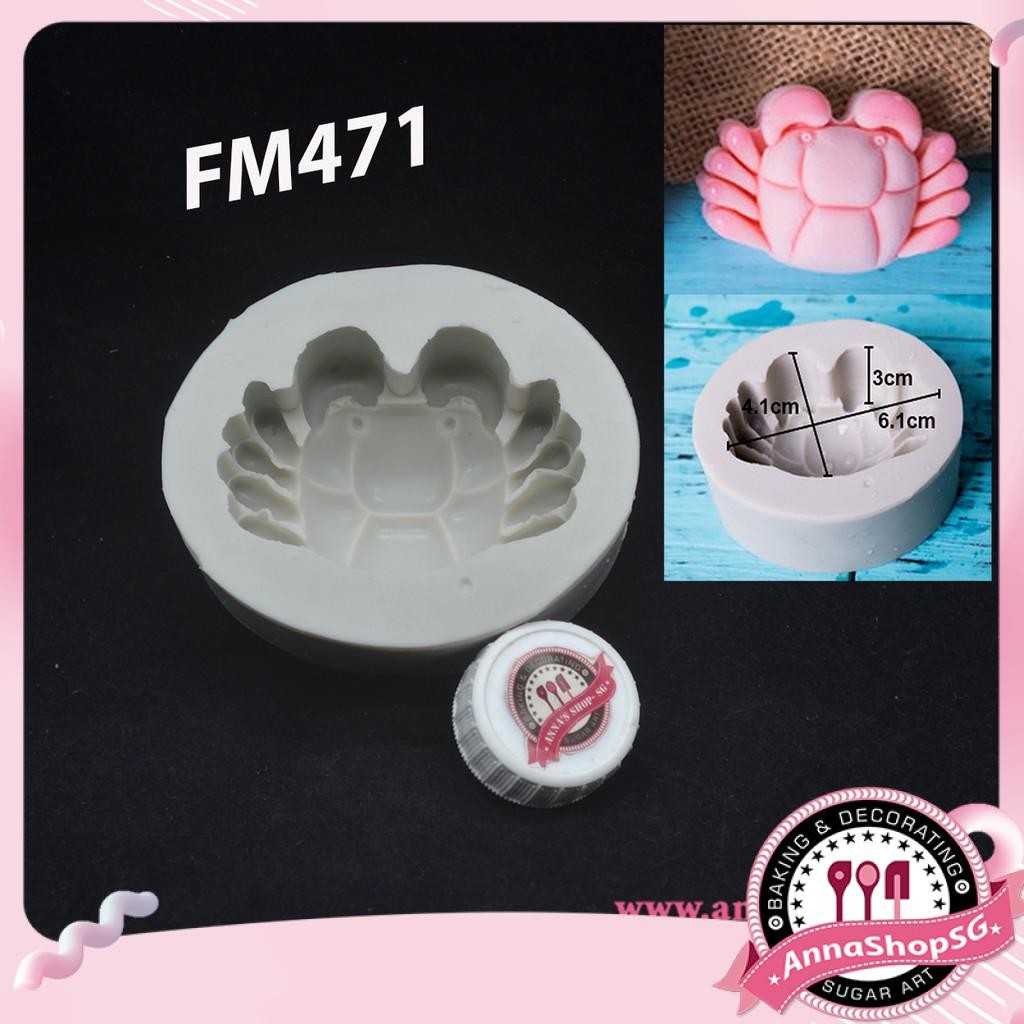 FM471 3D CRAB MOLD**