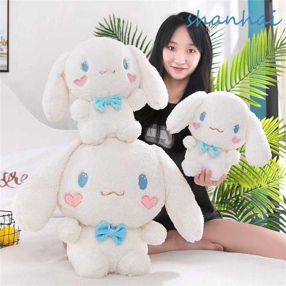 Shanhai Cinnamoroll สุนัขตุ๊กตาอะนิเมะเด็กของขวัญวันเกิด Comfort Kawaii การ์ตูนตุ๊กตาสัตว์