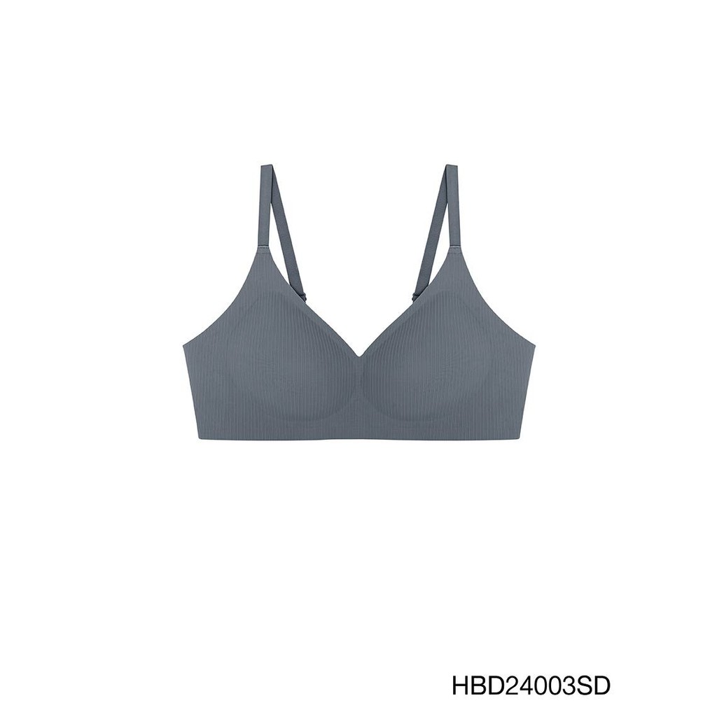 Sabina Habpy Perfect Bra Level 1 เสื้อชั้นใน ไร้โครง รหัส HBD24003SD - สีเทาเข้ม