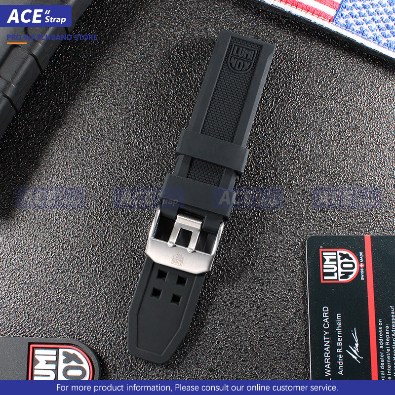 สายนาฬิกา LUMINOX แบบยาง 23mm สำหรับรุ่น 8800 3080 - รูปที่ 4