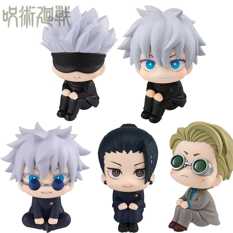 Gojo Look Up Jujutsu Kaisen Action Figure Satoru Gojo Eto Suguru Sukuna Itadori Yuji ตุ๊กตา