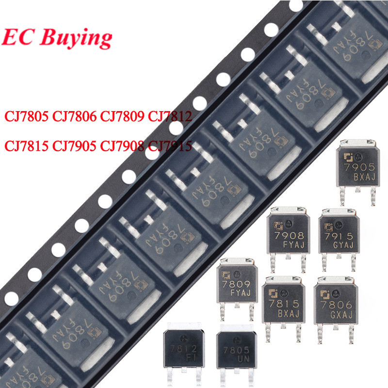 10pcs 7805 78806 7809 7812 7815 7905 7908 7815 CJ7805 CJ7806 CJ7809 CJ7812 CJ7815 CJ7905 LM7805 LM78