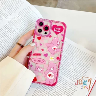 Redmi 13C 12 12C 10 9A 10A 10C 9 9T A1 9C NFC Note 12 13 10 11 9 8 Pro POCO M3 การ์ตูนหมีน่ารัก ลูกอมหมีน่ารัก แฟนซี เคส