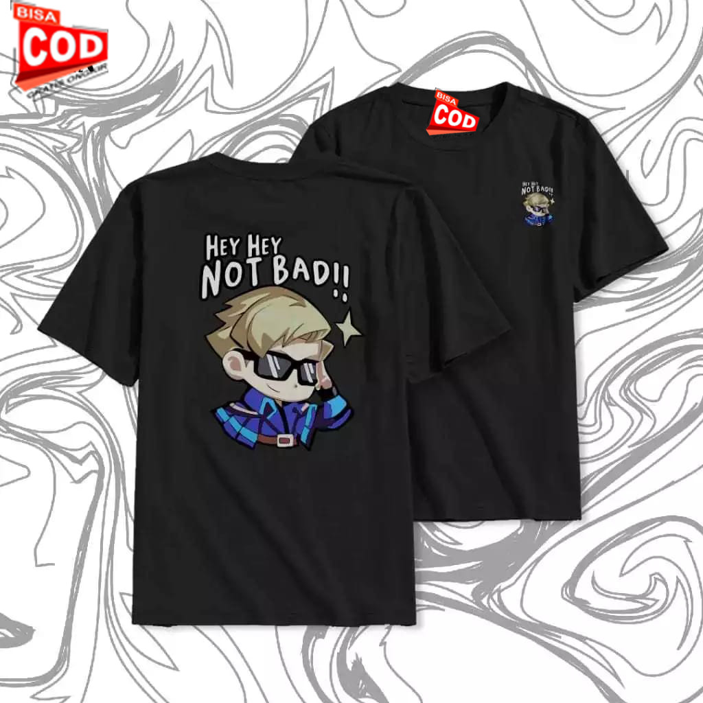 HEY NOTETBAD Mobile Legends Alucard เสื้อยืด MLBB Emotion