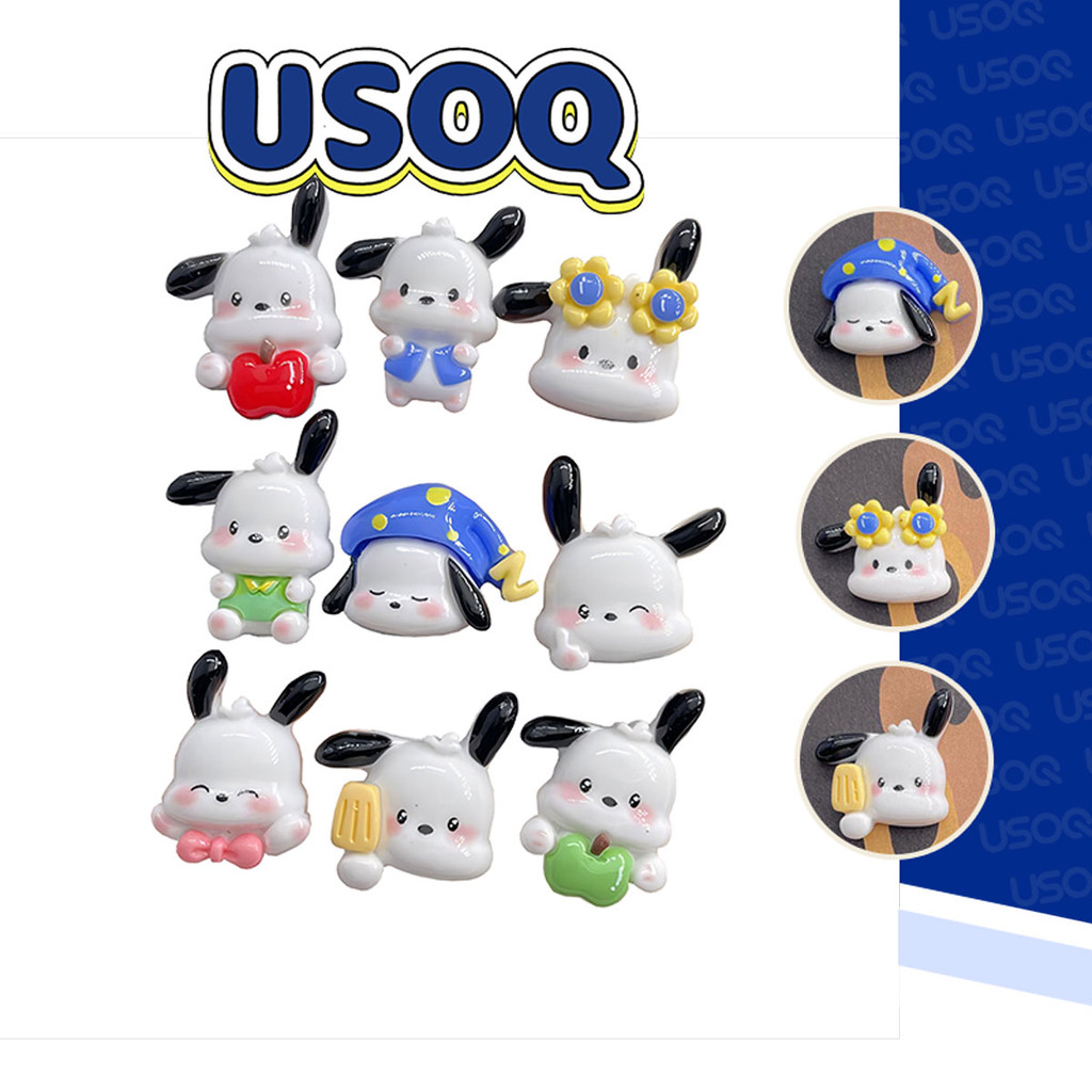 Usoq Jibbitz Crocs การ์ตูน Pacha Cave รองเท้าหัวเข็มขัด DIY อุปกรณ์เสริม Crocs Charm Jibbitz ปุ่ม