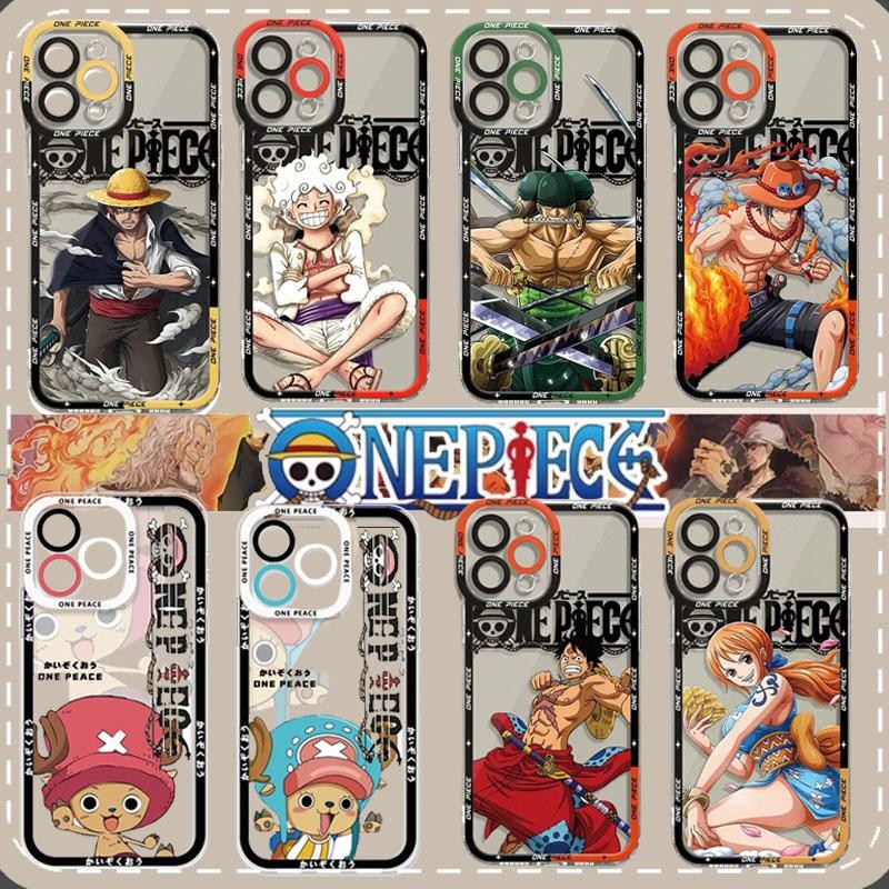 อะนิเมะone PieceสําหรับRealme C53 C51 C55 C35 C21Y C25Y C15 C20 C33 C30 C11 2021 5i 6i 5S 6 Proการ์ตูนCool Hot Clear Soft Angel Eyesเคสโทรศัพท์