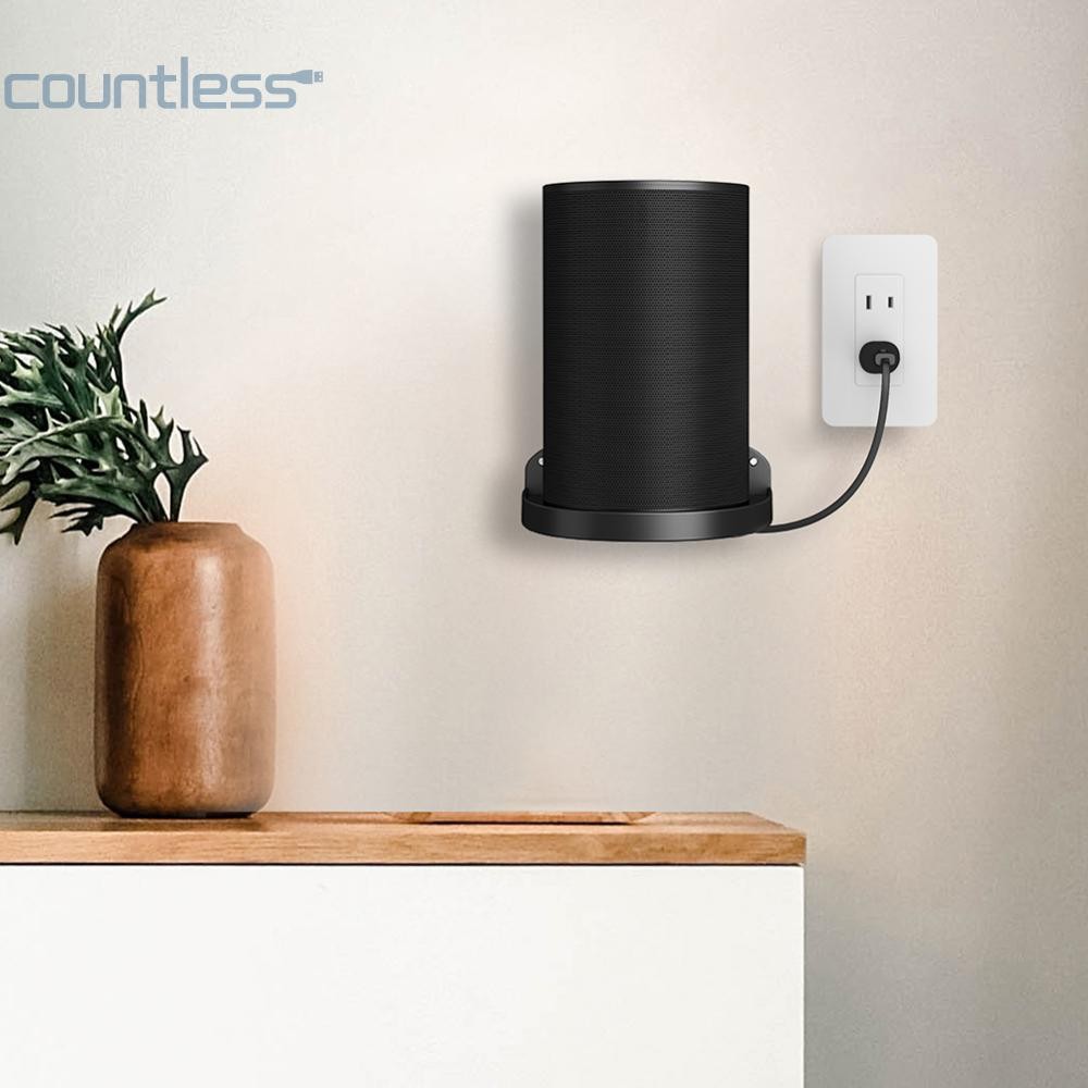 ขาตั้งลําโพงติดผนัง การจัดการสายเคเบิลในตัว เข้ากันได้กับ Sonos Era 100 [ไร้เคาน์เตอร์]