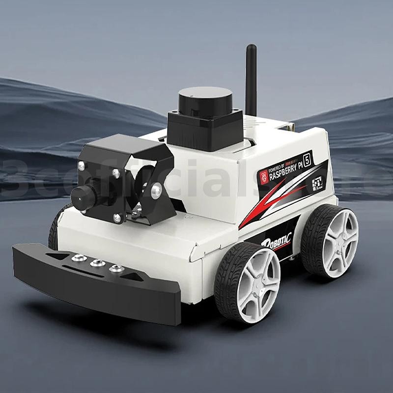 Yahboom ROS2 Robot Car Kit with TOF Lidar Support AI Visual Recognition SLAM Mapping Navigation Elec
