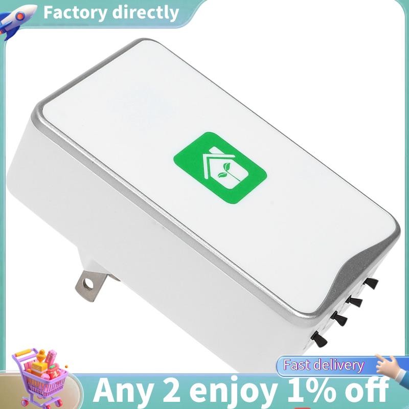 E7-pluggable เครื่องฟอกอากาศเครื่องกําเนิดไอออนลบ Filterless Ionizer เครื่องฟอกอากาศทําความสะอาด Allergens,Pollutants,Mold,กลิ่น-US Plug
