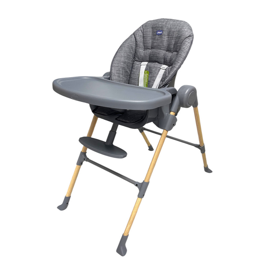 CHICCO POLLY ESSENTIAL HIGHCHAIR COAL เก้าอี้ทานข้าว