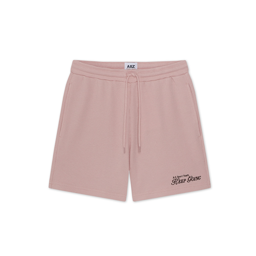 AIIZ (เอ ทู แซด) - กางเกงขาสั้นผู้หญิงผ้าทอ ลายวาฟเฟิล Women's Waffle Shorts