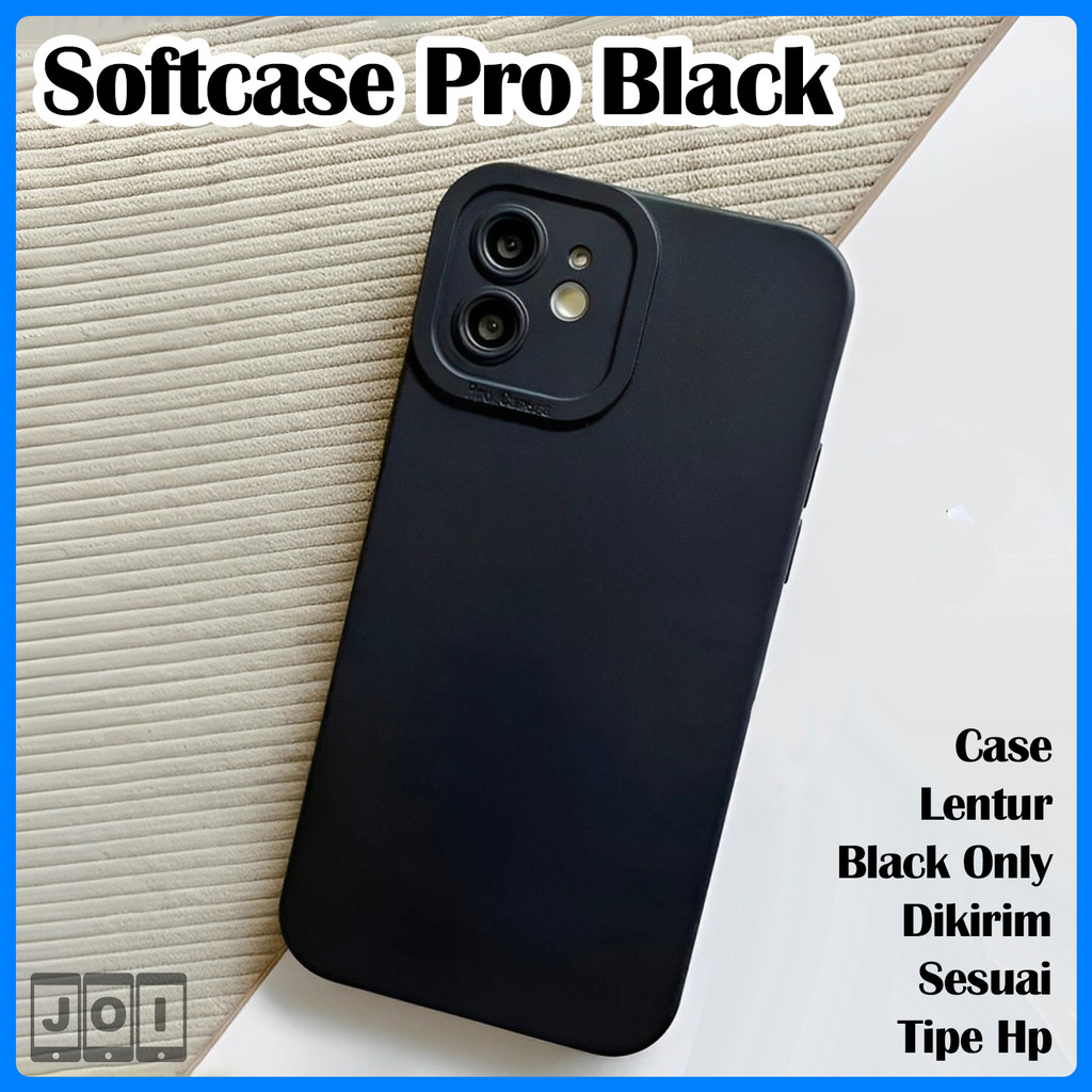 Joi Softcase Pro สีดํา Samsung J4 J4+ J7+ J7 J6 J6+ J5 J8 J3 J2 Pro J1 Ace Grand Prime Core Plus 201