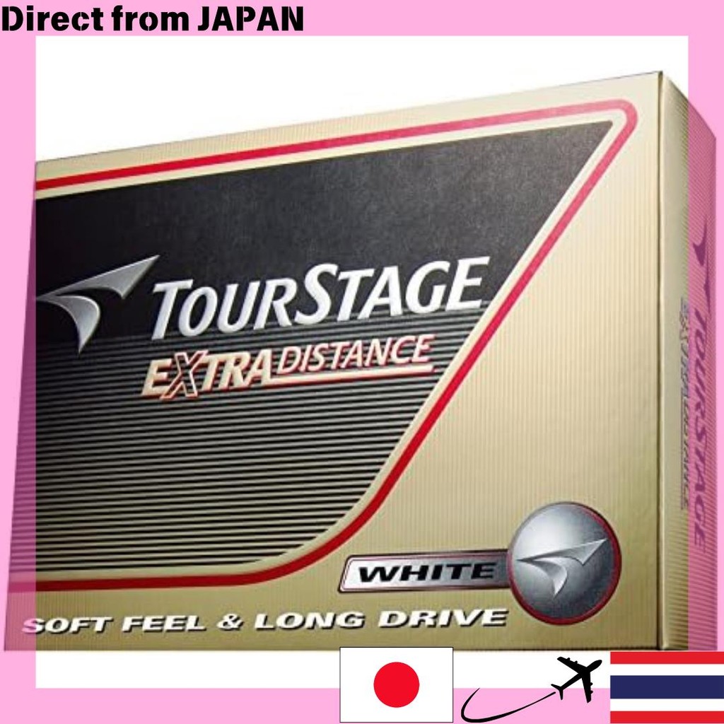 【Direct from Japan】BRIDGESTONE ลูกกอล์ฟ TOURSTAGE Extra Distance 1 โหล