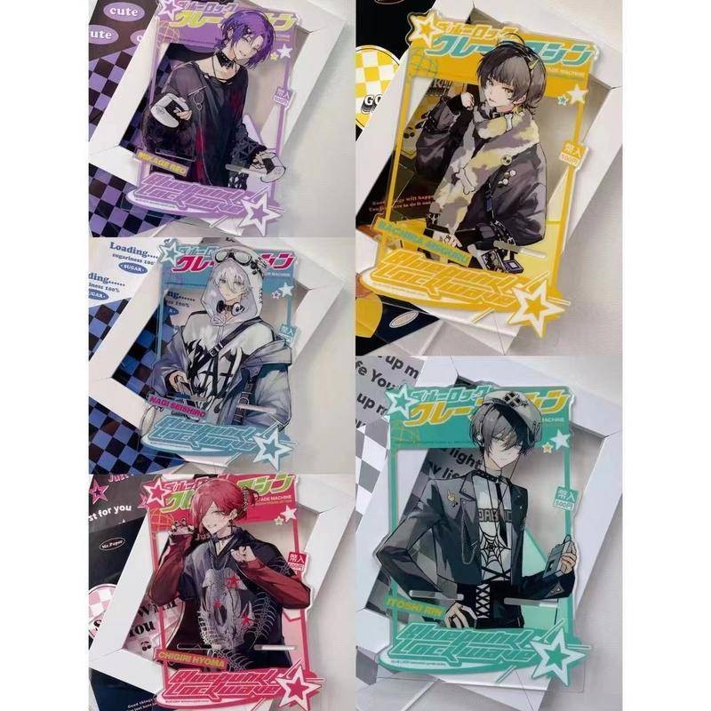 2024 อะนิเมะสีฟ้าล็อครูป Kawaii Bachira Meguru Isagi Yoichi Nagi Seishirou Chigiri Hyouma Mikage Reo Photo อะคริลิคโปร่งใสการ์ดของเล่นเครื่องประดับการ์ด Photograph Prop ของขวัญ