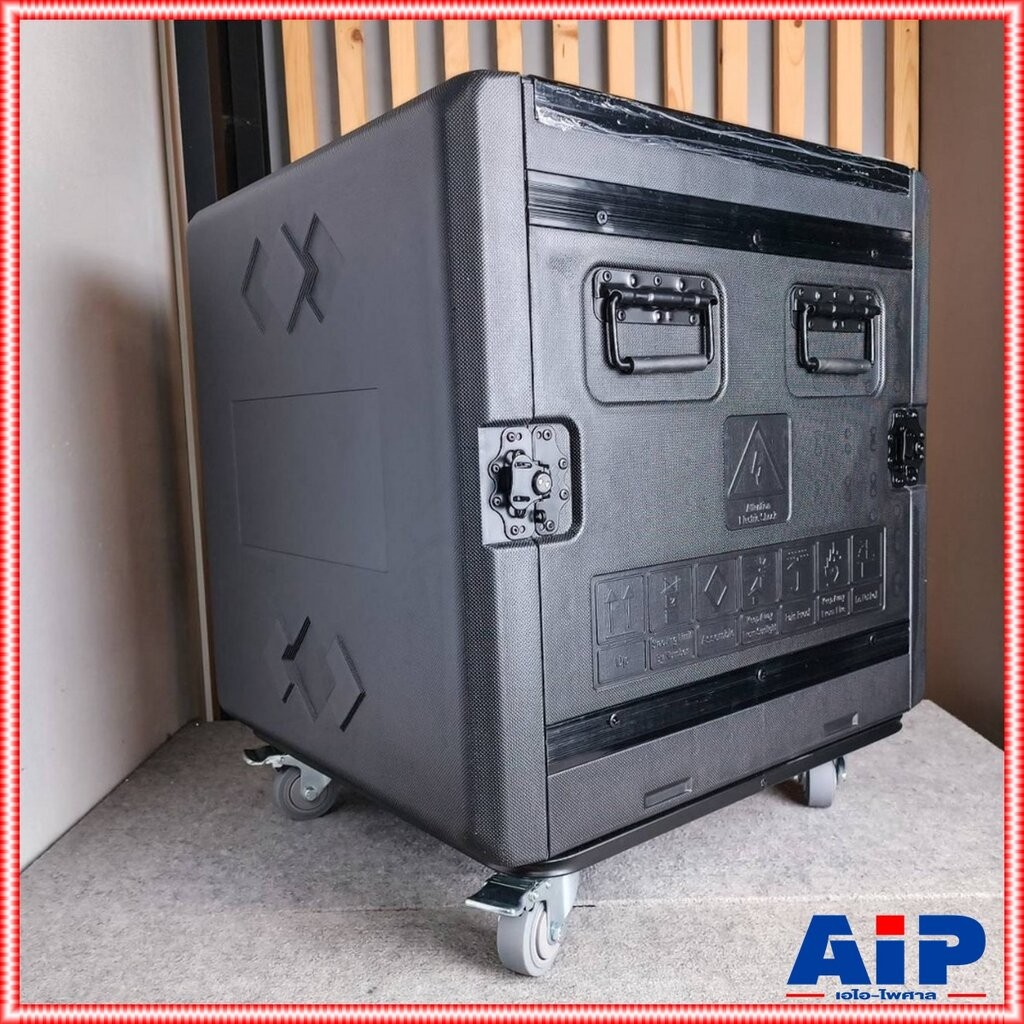 NTS PE-12U RACK ลึก20นิ้ว พร้อมล้อ PE 12U PE12U ตู้Rack กล่องใส่อุปกรณ์เครื่องเสียง rack แร็ค12U เอไ