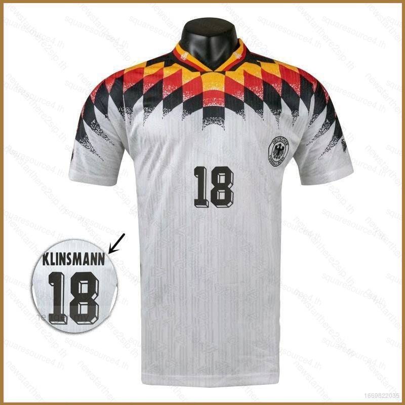 1994 Germany Home Retro Klinsmann Jersey Football Tshirts Sports Tops Plus size Special Version