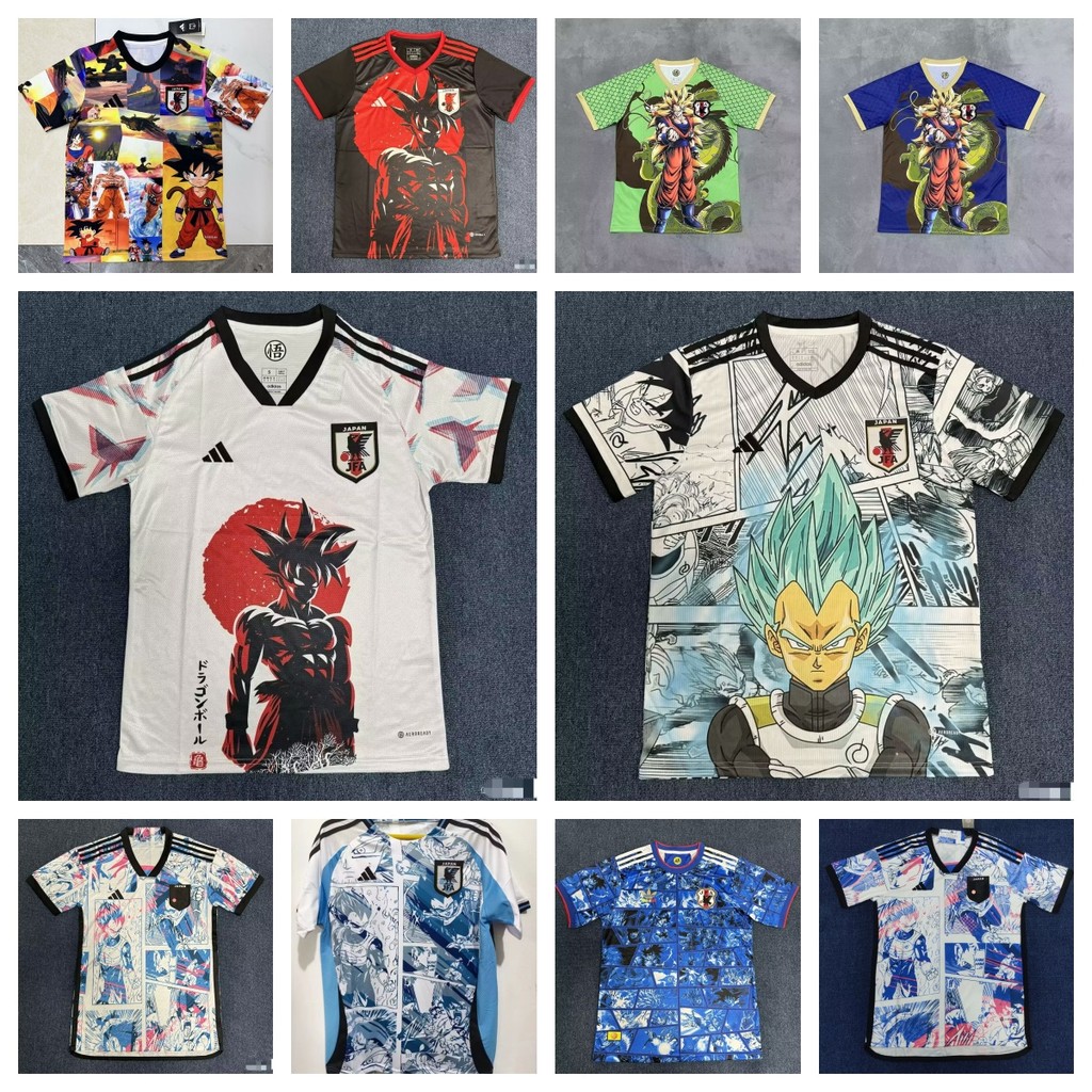 แฟน ๆ ปัญหา Japan DragonBall Special edition Football Jersey S-2XL เสื้อยืด,สามารถเพิ่มชื่อและหมายเลขของคุณได้