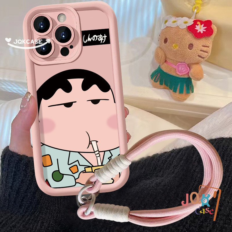 เคส ชินจัง เคสไอโฟน IPhone 11 14 13 15 7Plus 12 16 Pro Max 7 6S 6 8 Plus XR XS X Max SE2020น่ารักจัง การ์ตูน ต้นฉบับ เคส