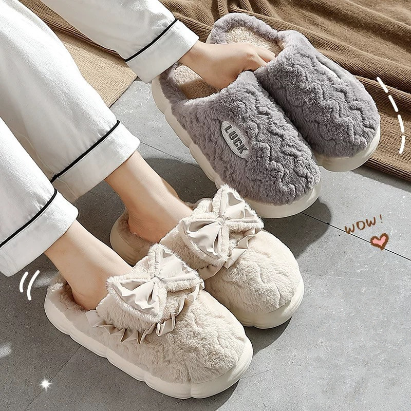 รองเท้าแตะผ้าฝ้ายสไตล์เกาหลี พร้อมส่ง