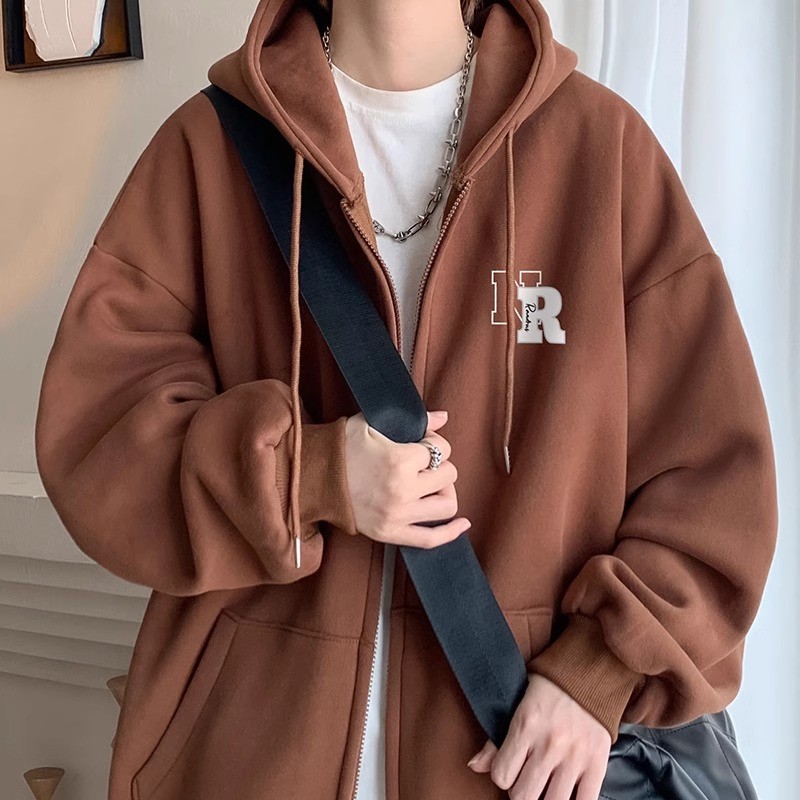 ฤดูใบไม้ผลิฤดูใบไม้ร่วงฤดูหนาวความงามบวกกํามะหยี่หนาคาร์ดิแกนซิปเสื้อคลุมด้วยผ้า