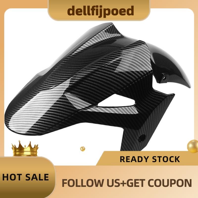 dellfijpoedบังโคลนหน้าดัดแปลง Fenders Fairing อุปกรณ์เสริมสําหรับ Kawasaki Ninja 400 Z400 2017-2021