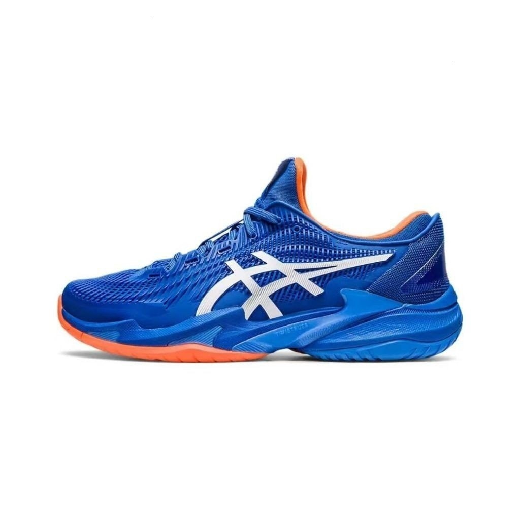 特点假面骑士!!Asics COURT FF 3 Novak Blue ORANGE