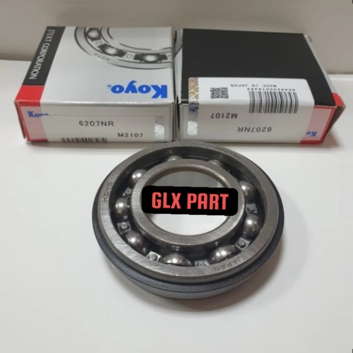 BEARING 6207 NR KOYO ขนาด 35X72X17MM