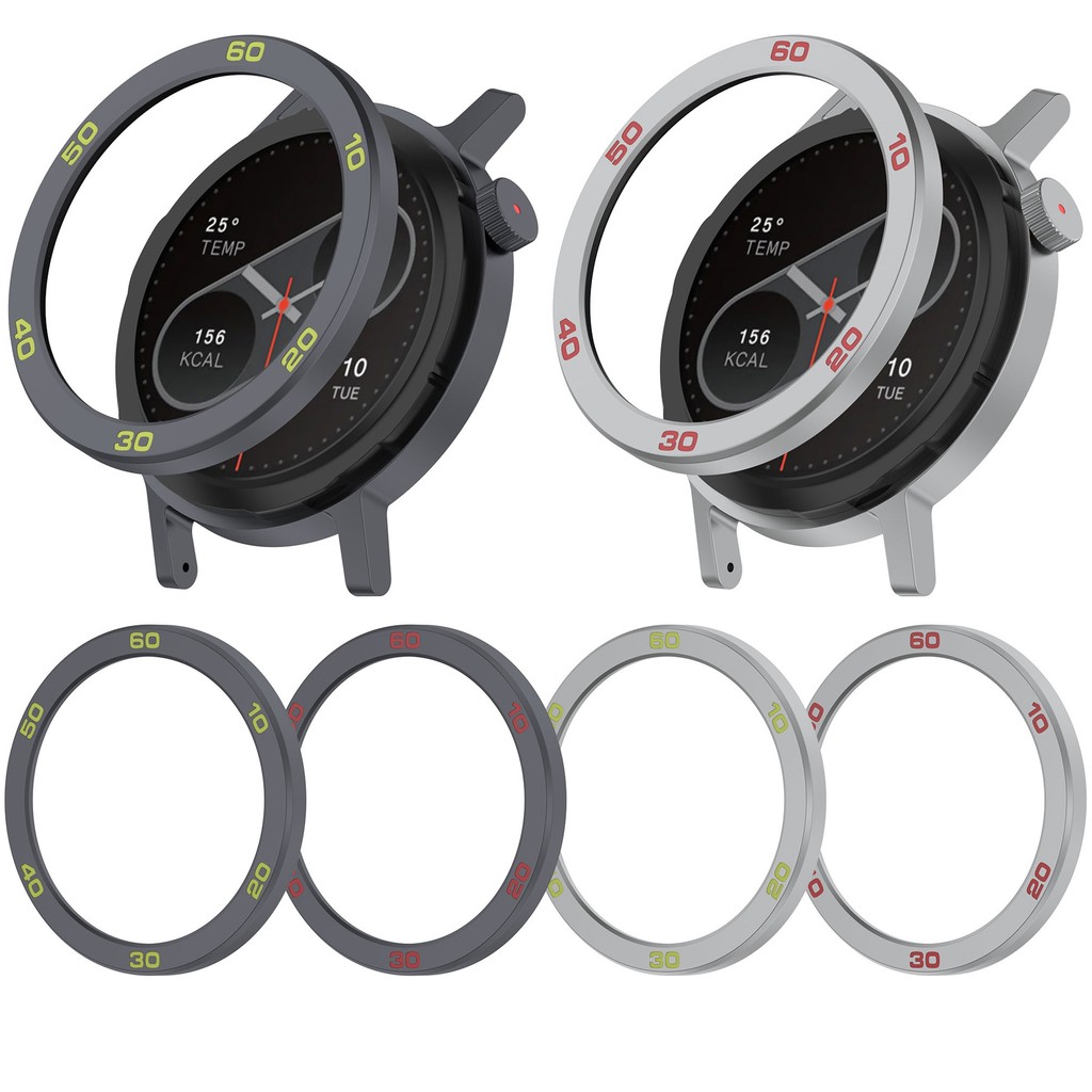 โลหะ Bezel วงกลม สําหรับ CMF นาฬิกา Pro2, CMF โดย Nothing นาฬิกา Pro2 Bezel กรณีอุปกรณ์สายนาฬิกาตกแต่ง Bezel สแตนเลสสตีลแหวน
