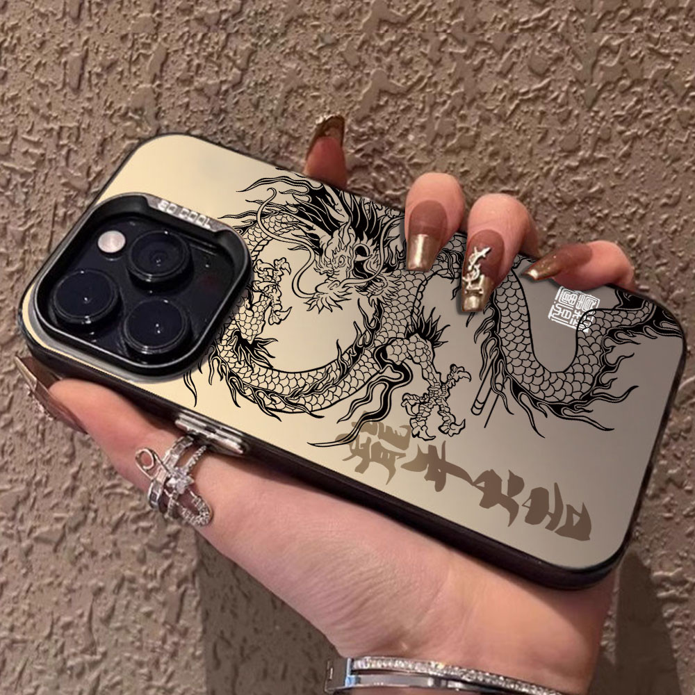 สําหรับ Honor X6C แฟชั่นมังกรออกแบบบรรเทา Texture สําหรับ Honor X6C X9C กันกระแทกเคสโทรศัพท์สําหรับ 