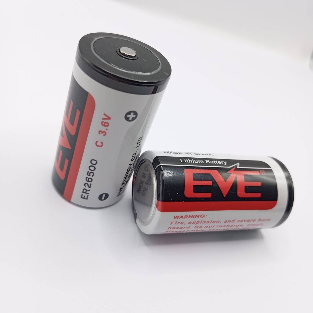 สุดคุ้ม ER26500 EVE ไม่มีขา BATTERY 3.6V SIZE C งานแท้❗️