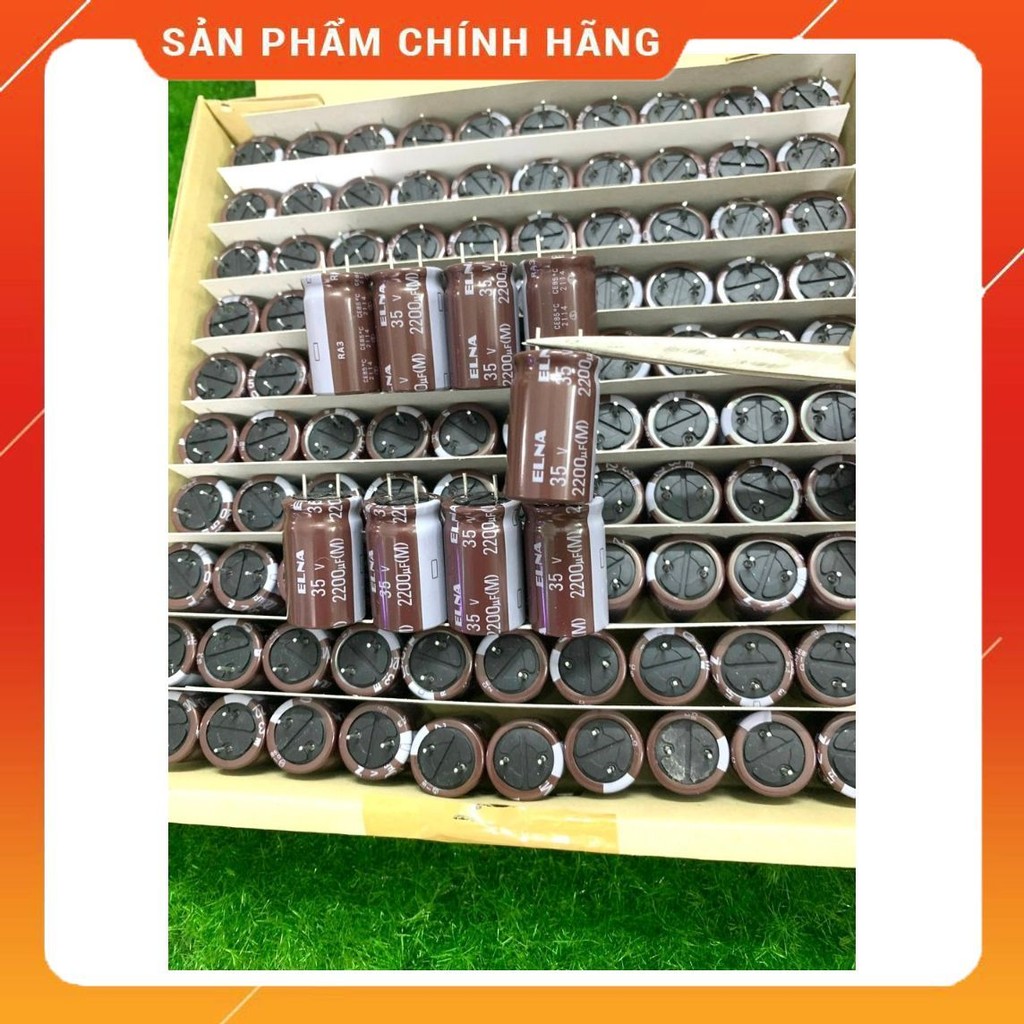 ELNA RA3 CAPACITOR 35V 2200UF, 35V2200UF, 2200UF35V, 2200UF 35V (16x26x8mm)