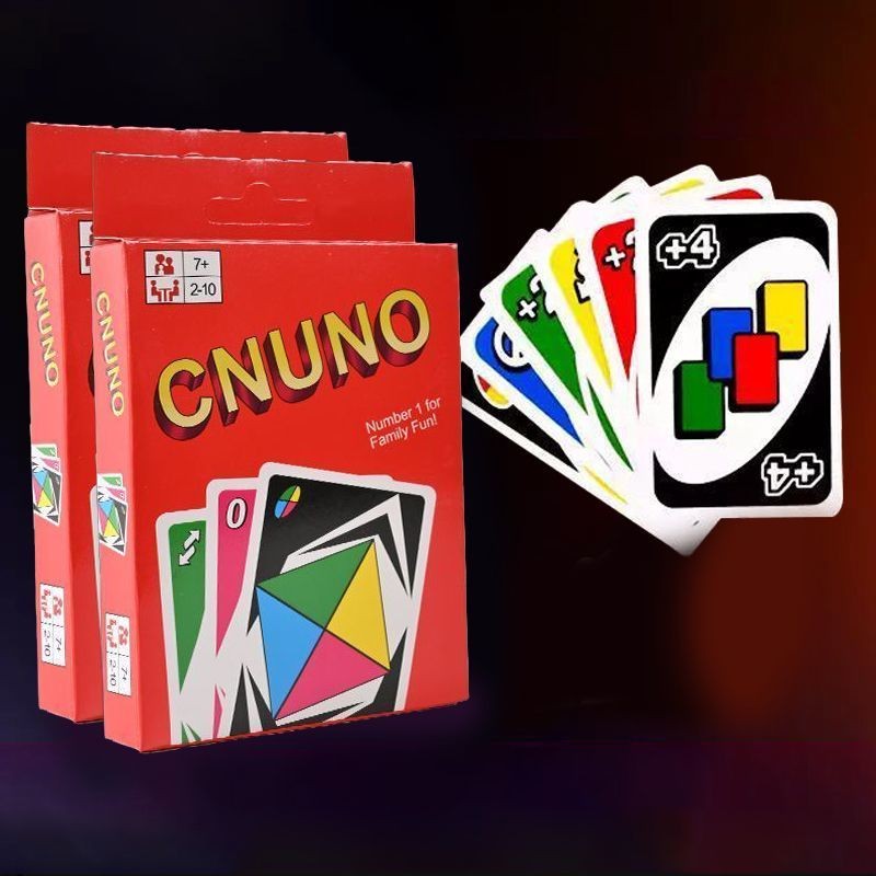 CNUNO การ์ดหนา Solitaire เกมกระดานการ์ดผู้ใหญ่คลาสสิก Casual Party เกมหลายคน CNUNO การ์ด 7.5 HQGC