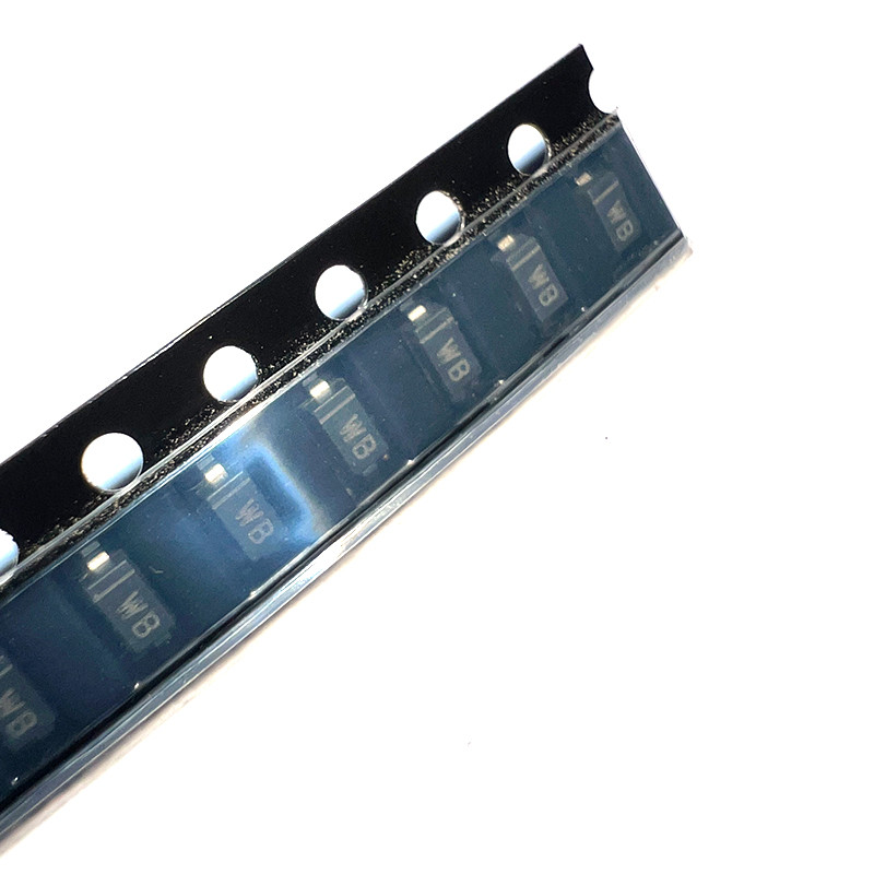 50pcs SOD-123 Zener Diode 1206 0.5W BZT52C6v8 WB BZT52C7v5 WC 6.8v 7.5v  2.4V--24V