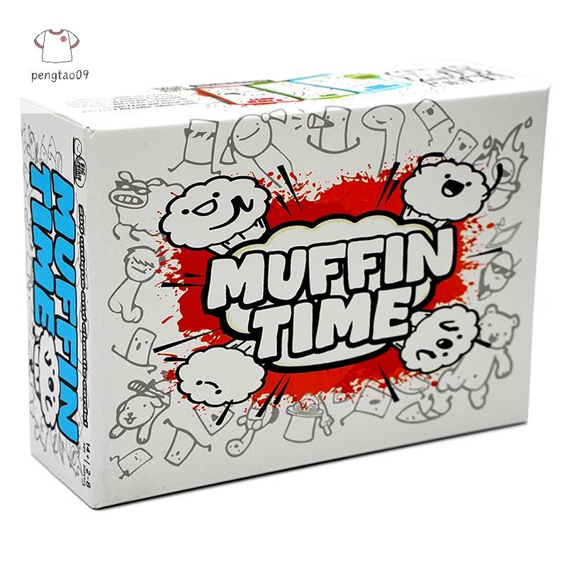 Pengtao09 200 ชิ้น Muffin Time A สุ่มมากการ์ดเกมปาร์ตี้การ์ดที่ไม่ซ้ํากัน Quick To Play เหมาะสําหรับ